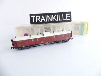 3182 MINITRIX N 1:160 GEPÄCKWAGEN DER CIWL TECK Nr. 1234 M