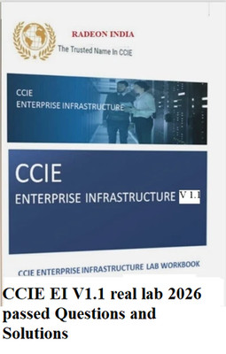CISCO CCIE EI Enterprise Infrastructure v1.1 Real lab workbook 2026 work book