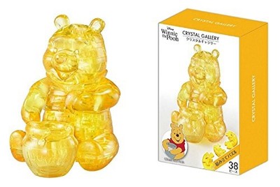Hanayama Crystal Gallery Transparent 3D Puzzle Disney Winnie Puuh