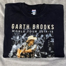 Garth Brooks World Tour 2014-15 Concert Double-Sided T-Shirt