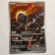 Paldean Tauros 218/193 Paldea Evolved Illus Rare FA Holo ENG 130HP