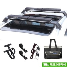Universal Soft Roof Rack Cars Kayak Surfboard Tie Down Adjustable Straps New