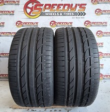 2x 285/35 R19 99Y BRIDGESTONE POTENZA S001  6mm Tread   REF H141 2853519 PAIR
