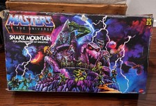 Masters of the Universe Origins Snake Mountain Playset Mattel  NEW DAMAGE BOX