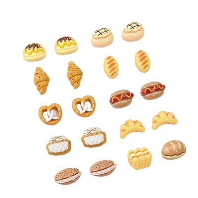 Not Resin DIY Bread Shape For Childrens Craft Projects And Tiny Furniture