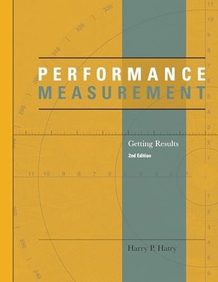 Performance Measurement (Urban Institute Press)