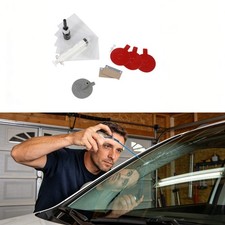 Glass Repair Tool Set DIY for Windshield Chip Crack Fix Kit
