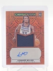 LEONARD MILLER 2023-24 OBSIDIAN RPA PATCH AUTO RC ORANGE /75 #210 Q1934