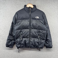 The North Face Nuptse Puffer Jacket Kids Size Large / XL Boys Black Down 600