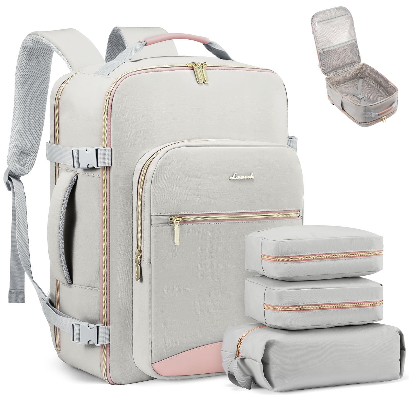 LOVEVOOK Travel Backpack for Women & Men 40L,Airline Approved Carry On Backpa...