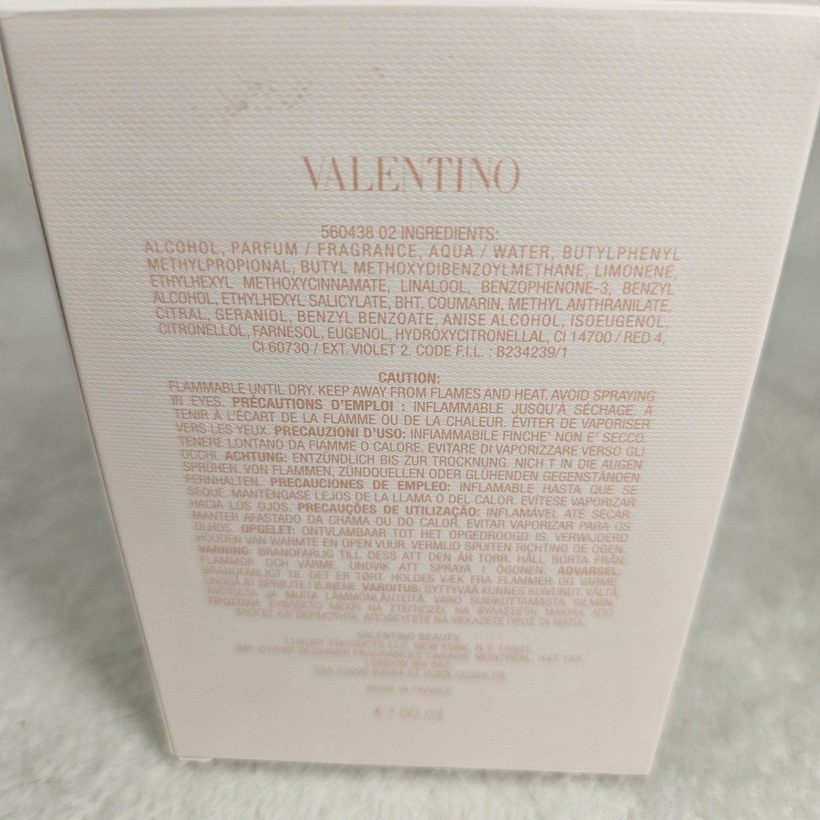 VALENTINA by Valentino perfume for women EDP 2.7 oz New in Box thumbnail 9