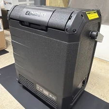 EENOUR D18 12 Volt Car Refrigerator, Portable Freezer 19Qt/18L Battery & Sola...