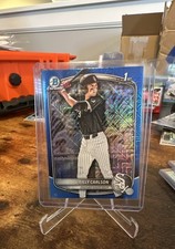 2025 Bowman Draft - Chrome Billy Carlson #BDC-10 Blue Mojo Refractor /150 (RC)