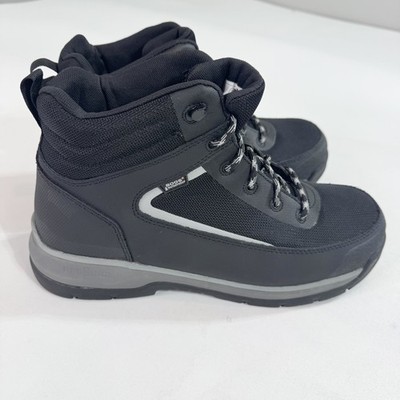 Bogs Work Boots Mens Size 12 Black Waterproof Composite Toe EH Slip Resistant