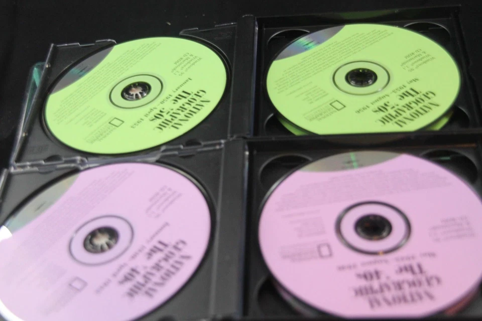 Lot of 2 National Geographic Magazine 40's & 50's CD-Rom PC 6 CD's Total - Image 2 of 3