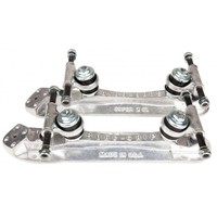 Sure Grip Super X Aluminium Quad Plates Silver Sure Grip Super X Aluminium Quad Plates Silver