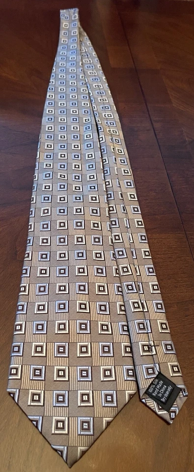 Corbata Joseph & Feiss International hecha a mano 100 % seda para hombre hecha en China Foto 3 de 4