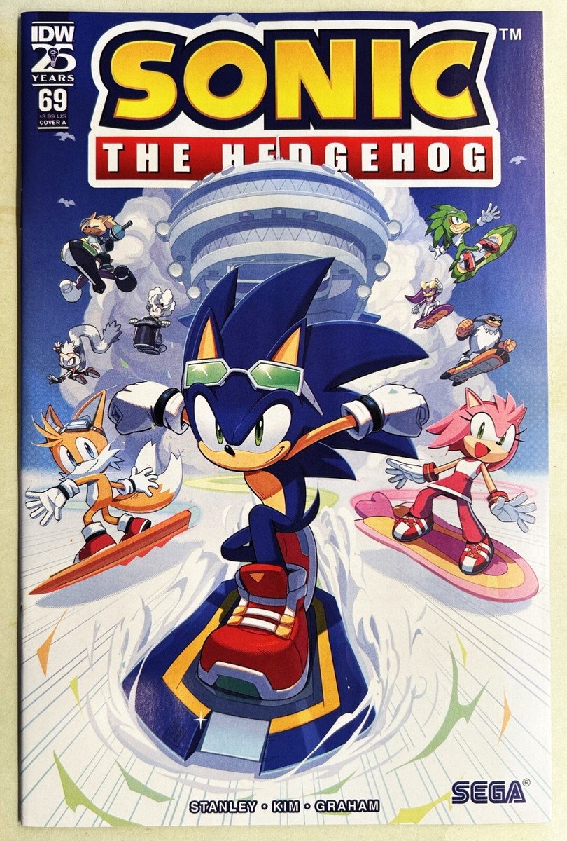 SONIC The HEDGEHOG Comic Book IDW #69 Cover A May 2023 Bagged