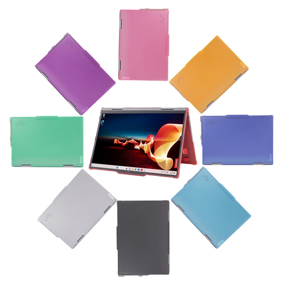 MCover Schutzhülle Für Lenovo ThinkPad X1 Carbon Gen 9/10/11 - Schwarz