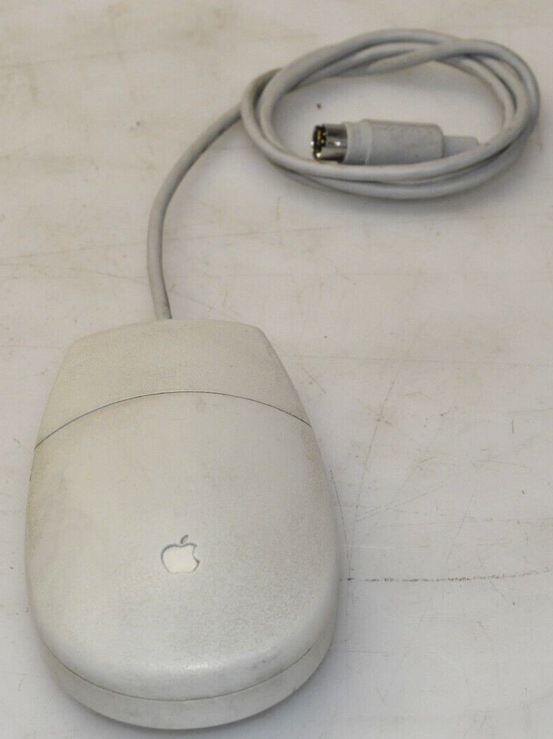 VINTAGE APPLE DESKTOP BUS MOUSE II TESTED AND WORKING | eBay