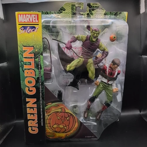 🎃Duende Verde Marvel Select con Peter Parker - Edición Especial Coleccionista🔥