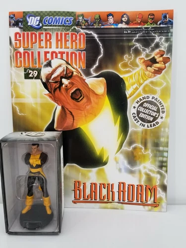 EAGLEMOSS Figure & Magazine Classic DC Super Hero Collection #29 Black Adam