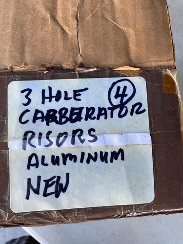 3 Hole Carburetor Risors Aluminum New - Picture 5 of 5