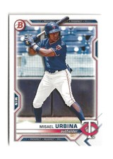 2021 Bowman Draft Misael Urbina #BD-68 RC