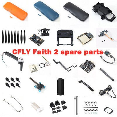 Drone Battery Propeller Blade For C-FLY Faith 2 Drone Quadcopter | eBay