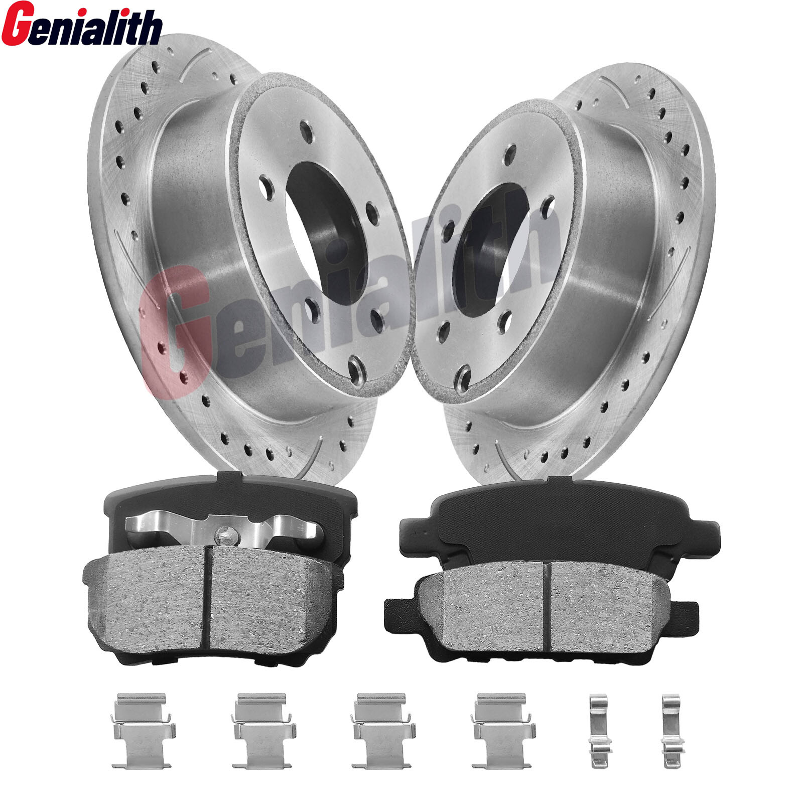 EBC DP61563 07+ Jeep Compass 2.0 (262mm Rear Rotors) Greenstuff Rear Brake Pads main image 0