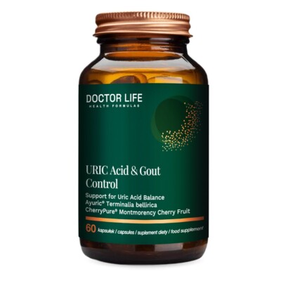 5905692385471 Uric Acid & Gout Control suplement diety wspierający utrzymani