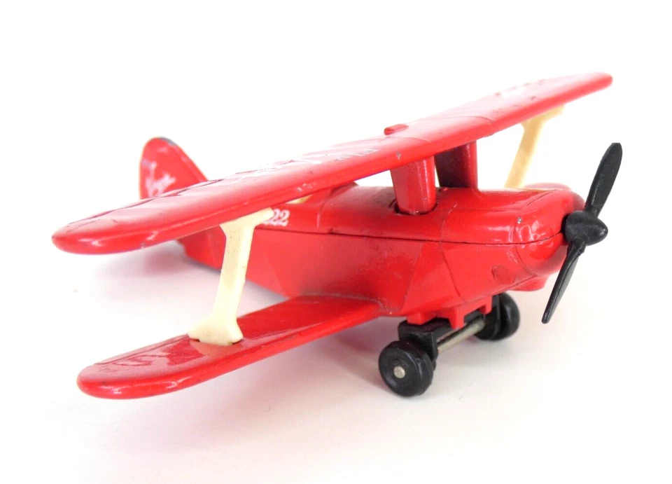 Matchbox Skybusters Virgin Atlantic SB 12 Pitts Juguete Biplano Especial De Colección Foto 4 de 4