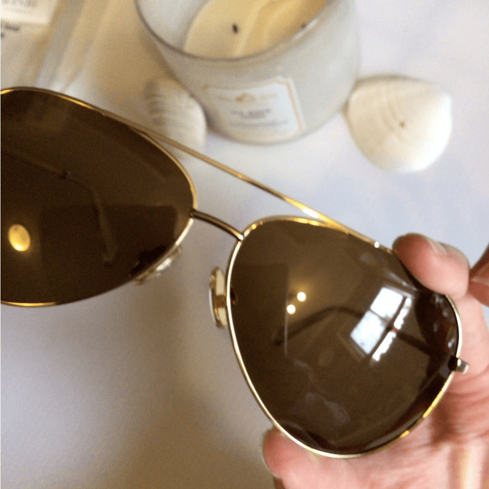 NEW! Banbe The Huntington aviator brown gold | eBay display picture 2
