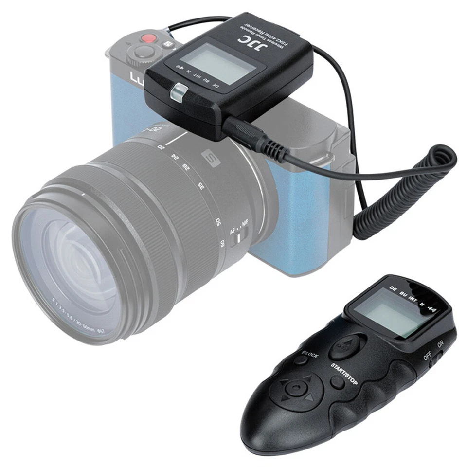 JJC Timer Remote Control Shutter Release for Panasonic Lumix S9 G100D Camera - Image 2 of 4