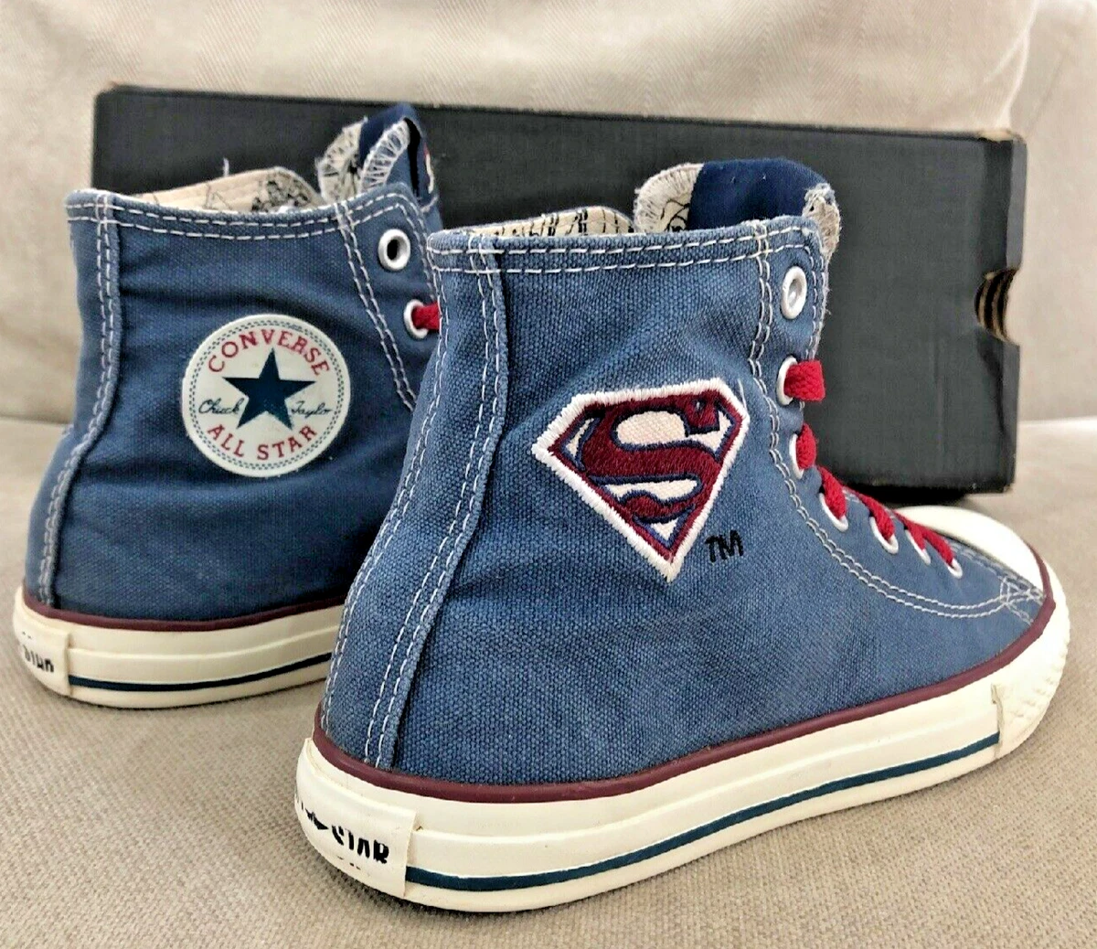 Converse all star superman shoes deals