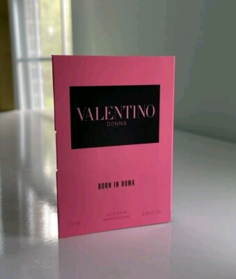 Valentino Donna Born in Roma Eau De Parfum Sample Vial .04oz- NEW
