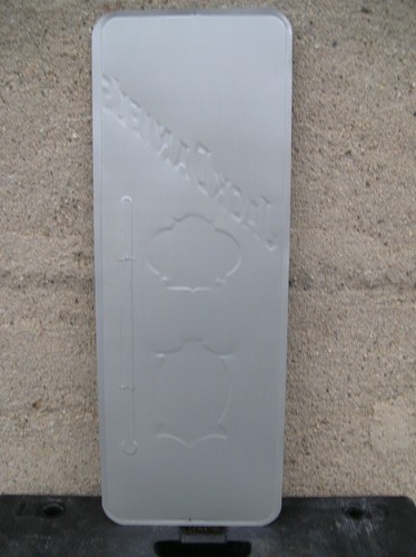 Vintage Jack Daniel's Old No. 7 Real Thermometer Embossed Metal Sign 9x25 New - Picture 2 of 2