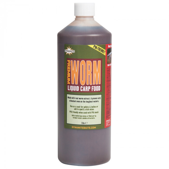 Dynamite Baits Worm Liquid Carp Food 1ltr