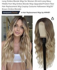 Lonai 26" Long Wavy Blonde - Ash Blonde 16D - NEW AS SHOWN