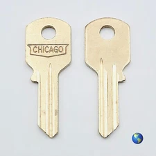 ORIGINAL KP9 Key Blanks for Various Products by Chicago Lock Co. (3 Keys)