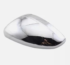 For 2012-19 Peugeot 208 Left Driver Side Door Wing Mirror Cover Cap Case Chrome