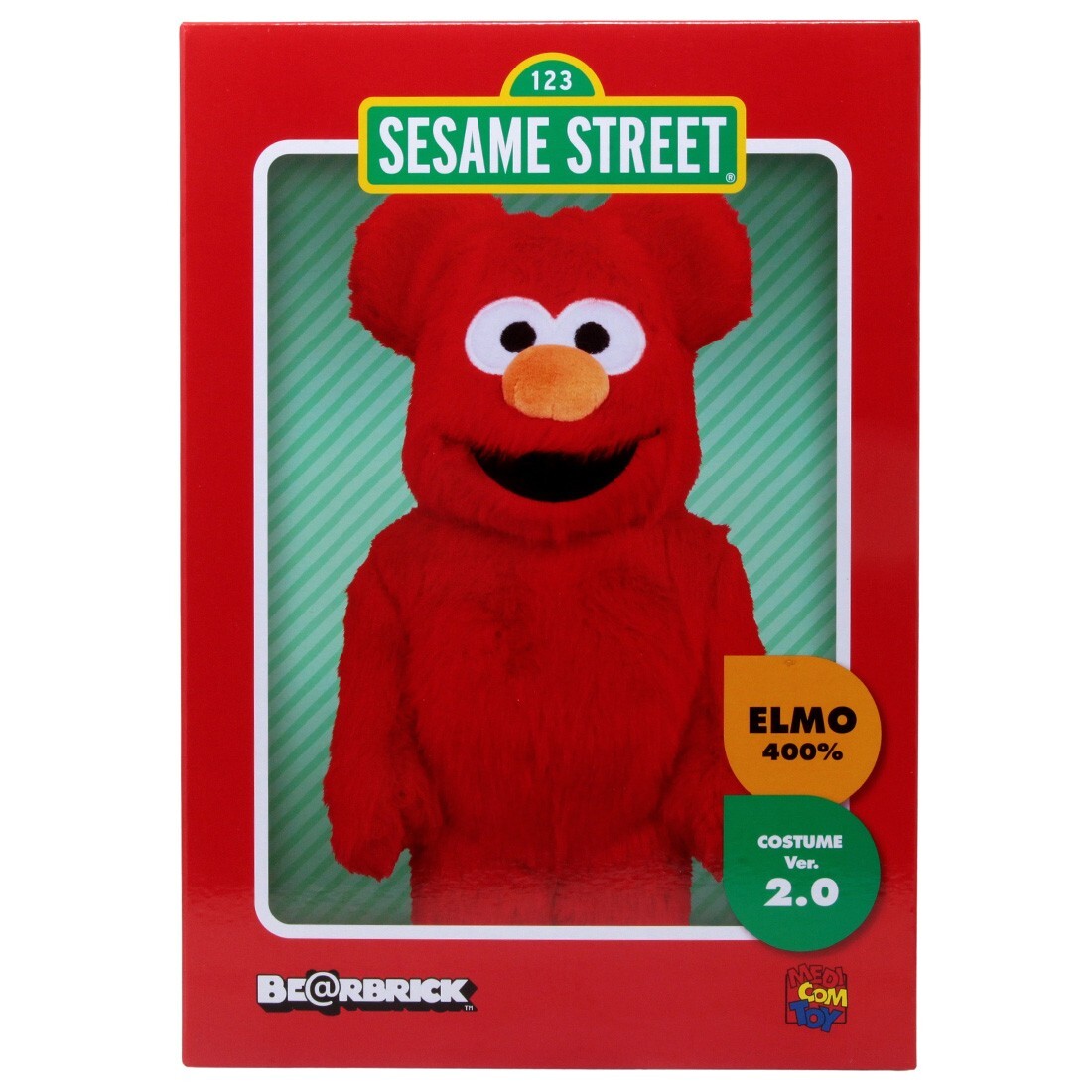 超特価SALE開催! Medicom Sesame Street Elmo Costume Ver. 2.0 400% Bearbrick キューブリック、ベアブリック