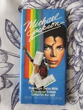 Michael Jackson Moonwalker Original 1990 Chocolate Bar