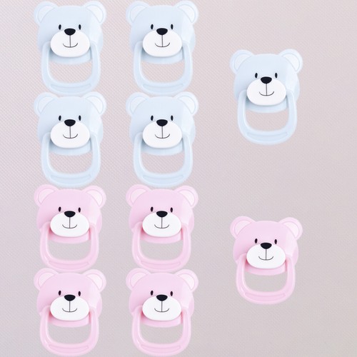 10x Personalized Soother Dummy DIY Magnetic Pacifiers for Reborn Baby Dolls Gift - Picture 14 of 16