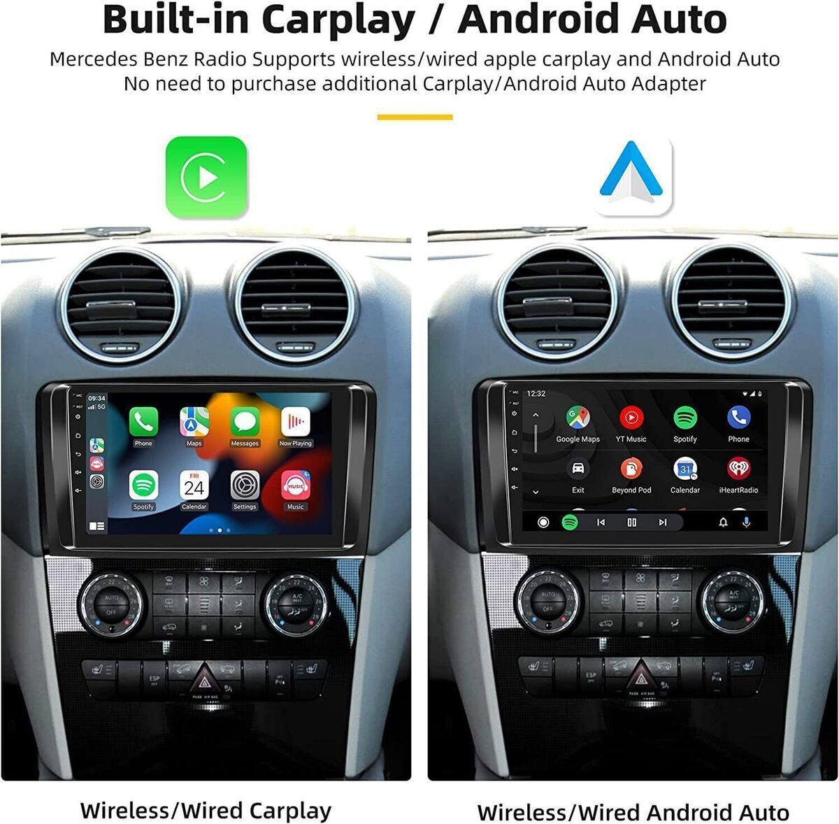 Carplay For Mercedes Benz ML350 ML5550 GL350 GL450 GL550 Carplay For Mercedes Benz ML350 ML5550 GL350 GL450 GL550