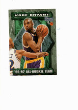 KOBE BRYANT 1996-97 THE SCORE BOARD ALL ROOKIE TEAM 1997 BASKETBALL ROOKIES TEAM