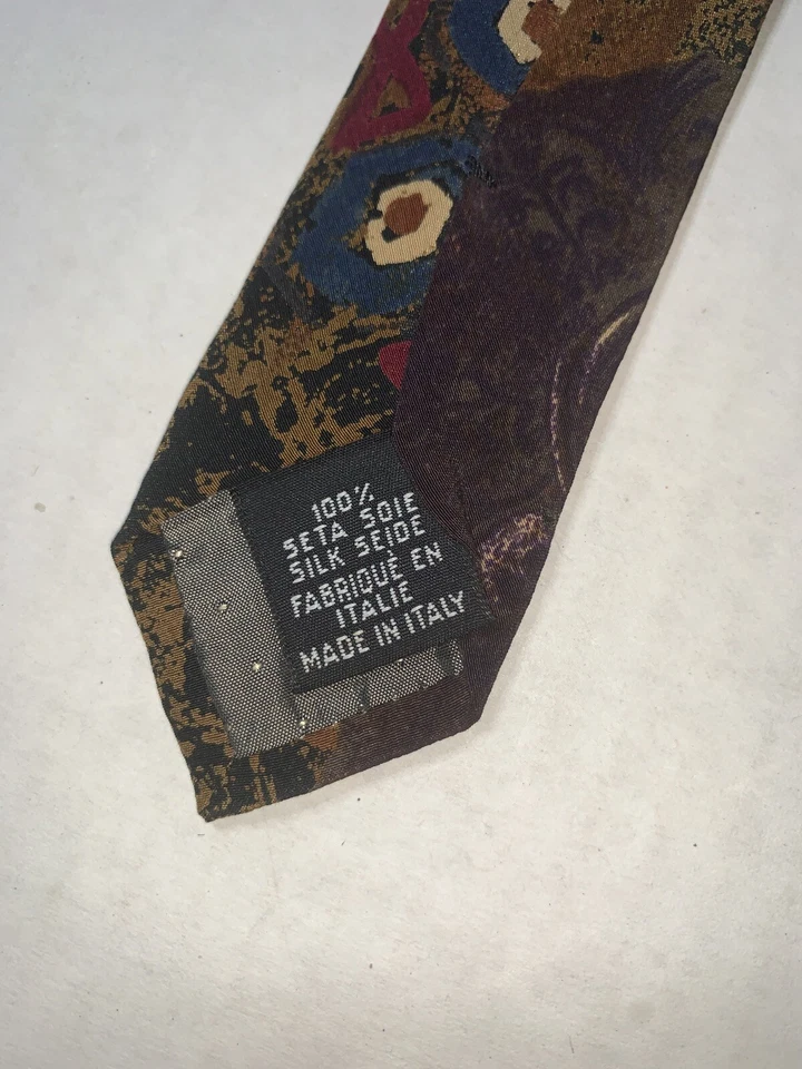 Corbata de seda floral Emanuel Ungaro de segunda mano (talla única) Foto 4 de 4