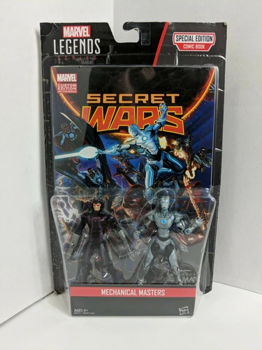 Marvel Legends Series MECHANICAL MASTERS Secret Wars Comic 2 Action Figures NIP