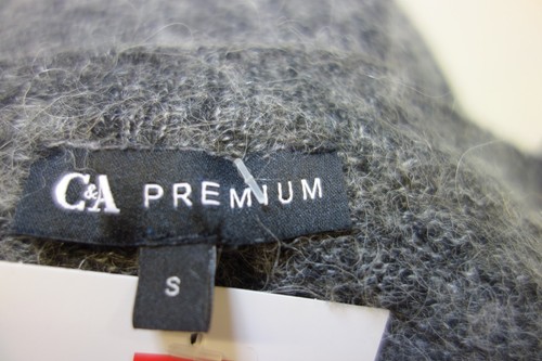 EK1838 Damen Strickjacke von C&A, grau, Gr. S - Bild 5 von 5