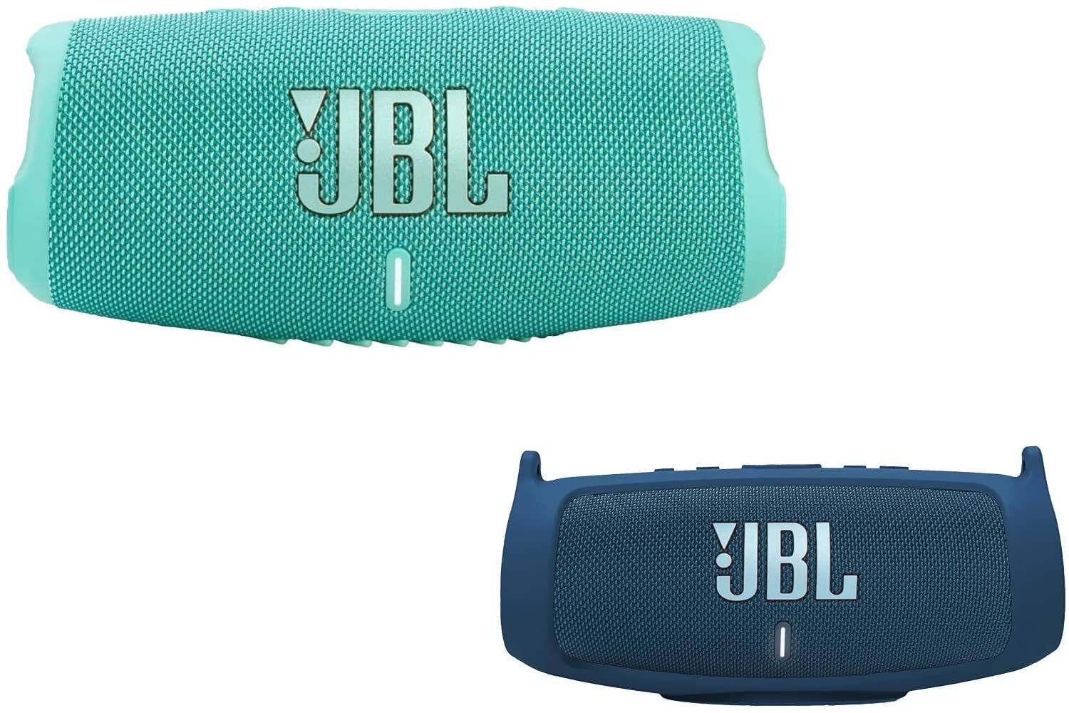 JBL - CHARGE5 Portable Waterproof Speaker with Powerbank - Bundle with Silicone-image